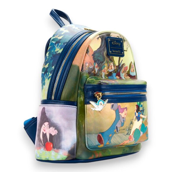 Loungefly Snow White Film Scenes Mini Backpack - Picture 4 of 6